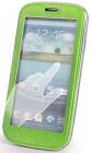 TelForceOne Smart View oldalra nyíló bőrbevonatos hívás mutatós fliptok Apple iPhone 5, 5S, 5C, SE-hez zöld (GSM009358)*