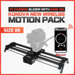 KONOVA P1 KMS-S3 Wireless Motorized Carbon Slider 80 cm + Parallax + Timelapse (P1-80-S3)
