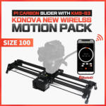 KONOVA P1 KMS-S3 Wireless Motorized Carbon Slider 100 cm + Parallax + Timelapse (P1-100-S3)