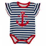 NEW BABY Lányos rövid ujjú body New Baby Marine - pindurka