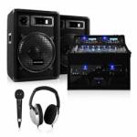 Electronic-Star Set DJ - PA Rack Star Jupiter Shock 800W Rackcase sistem de boxe (PL-Jupiter) (PL-Jupiter) Set DJ