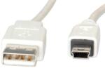  Cablu USB 2.0 la mini USB 0.8m T-T Alb, S3141 (S3141-400)