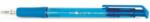 FlexOffice Golyóstoll, 0, 4 mm, nyomógombos, FLEXOFFICE EasyGrip, kék (FOGT08K) (FO-08BLUE)