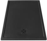 MARMY Dolomite Pro 90x120 zuhanytálca Cavalli Black 808227901254 +ajándék szifon (80 8227 90 12 54)