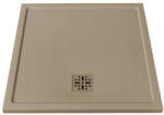 MARMY Dolomite Pro 100x100 zuhanytálca Gucci Latte 808230101056 +ajándék szifon (80 8230 10 10 56)