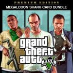 Rockstar Games Grand Theft Auto V Premium Online Edition + Megalodon Shark Card Bundle (PC)