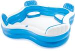 Intex Családi medence felfújható háttámlás 229 x 229 x 46/66 cm