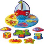 Playgro Пъзел за баня Playgro - Платноходка (PG.0528)
