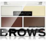  Revolution Relove Colour Cult paletta a szemöldök sminkeléséhez árnyalat Dark 3, 2 g