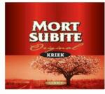 Mort Subite Kriek hordós sör 4% 20 l