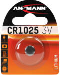 ANSMANN CR1025 3V lítium gombelem 1db/csomag (CR1025-ANS)