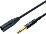 Soundsation WM-PXMJS2 - Wiremaster szimmetrikus patch kábel: XLR(papa)-6.3mm Jack SZTEREO / 2m - R340R