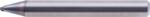 NS Tool 0, 2mm L50 3 élű gömbvégű maró 5 tengelyes megmunkáláshoz 70HRC-ig - NS Tool Japan MSBSH330-5X - 08-00610-00100