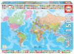 Educa Politikai világtérkép 1500 db-os (18500)