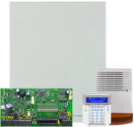 Paradox Kit alarma antiefractie Paradox Spectra SP7000+K32LCD+SL-900B, 2 partitii, 16-32 zone, 32 utilizatori, cutie cu traf (SP7000+CUTIE 150+K32LCD+SL-900B)