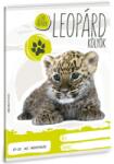 Ars Una Cuki állatok - Leopárd kockás füzet A/5 (53630346) - innotechshop