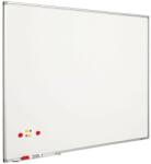 Smit Visual Supplies Tabla alba magnetica 60 x 90 cm, profil aluminiu SL, SMIT (11103263) - officeclass