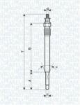 Magneti Marelli Bujie incandescenta MAGNETI MARELLI 062900013304 (062900013304)