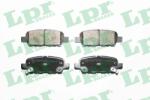 LPR set placute frana, frana disc LPR 05P1839 (05P1839)