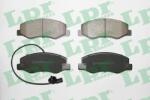 LPR set placute frana, frana disc LPR 05P1570 (05P1570)
