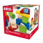 BRIO Set Blocuri Colorate Din Lemn 25 Piese (brio30114) - drool