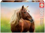 Educa Puzzle Horse at Sunrise Educa 500 piese și lipici Fix de la 11 ani (EDU19000) Puzzle