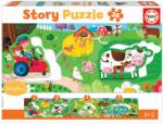 Educa Puzzle pentru cei mici Story the Farm Educa poveste la fermă 26 piese (EDU18900) Puzzle