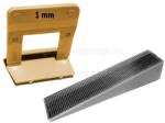 SKT SKT20 ÉKES lapszintező, 100db ÉK + 200db TALP, 1mm fuga, 5-15mm laphoz (skt2011cs11) (skt2011cs11)