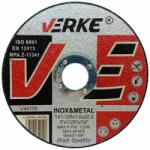 VERKE vágókorong vágó korong vágótárcsa fém 125x1, 0x22, 2mm V44110 (V44110)