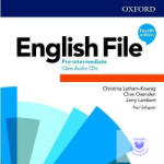 Oxford University Press English File Pre-Intermediate Class Audio CDs (Fourth Edition)