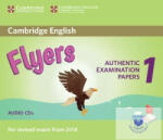  Cambridge English Flyers 1 for Revised Exam from 2018 Audio CDs (2)