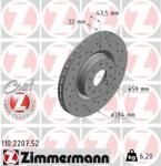 ZIMMERMANN Disc frana ZIMMERMANN SPORT Z 110.2207. 52 (110.2207.52)