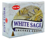 HEM Conuri parfumate HEM WHITE SAGE 10 Bucati
