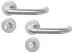 STROXX Maner usa interior STROXX cu rozeta pentru baie si maner in forma U, material inox mat