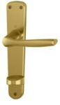 Hoppe Maner usa interior, Hoppe Milano, cu sild pentru WC, material aluminiu, culoare bronz, 90 x 32 mm