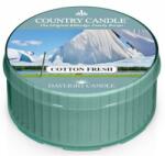 The Country Candle Company Lumânare de ceai - Country Candle Cotton Fresh Daylight 35 g