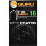 Guru Carlig Guru F1 Barbless Eyed Nr. 14 10buc (GU.GF1E14)