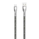 Dudao Zinc Alloy kábel USB / Micro USB 5A 1m, szürke (L3PROM gray)
