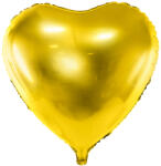 PartyDeco S. r. o Fólia lufi, 61cm, szív, arany