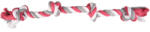 Flamingo Sfoară pentru câini Flamingo Jim Playing Rope - cu 4 noduri 60 cm