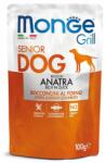 Monge Grill Senior hrană umedă pentru câini seniori, cu rață 100 g