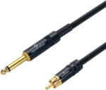 Soundsation WM-JRCA15 - Wiremaster aszimmetrikus patch kábel: 6.3mm Jack MONO-RCA / 1.5m - R365R