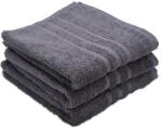  Prosop Comfort 50 x 100 cm gri inchis, 100% bumbac Prosop
