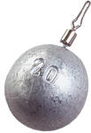 JAXON Plumb Drop Shot Cu Vartej 30gr