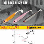 Herakles MIRROR SHAD 3.2 8.1cm PINKY