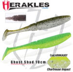 Herakles GHOST SHAD 10cm CHARTREUSE IMPACT
