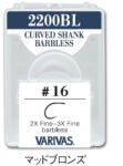 VARIVAS Carlige Fly 2200bl 2x-3x Fine Nr 22 F/barb