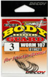 Decoy Carlige Decoy Worm 107 Body Guard Nr. 1/0