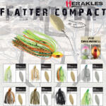 Herakles SPINNERBAIT FLATTER COMPACT 1/4oz 7gr Chartreuse/Lime