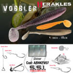 Herakles SHAD VOBBLER 4 10cm SHINER